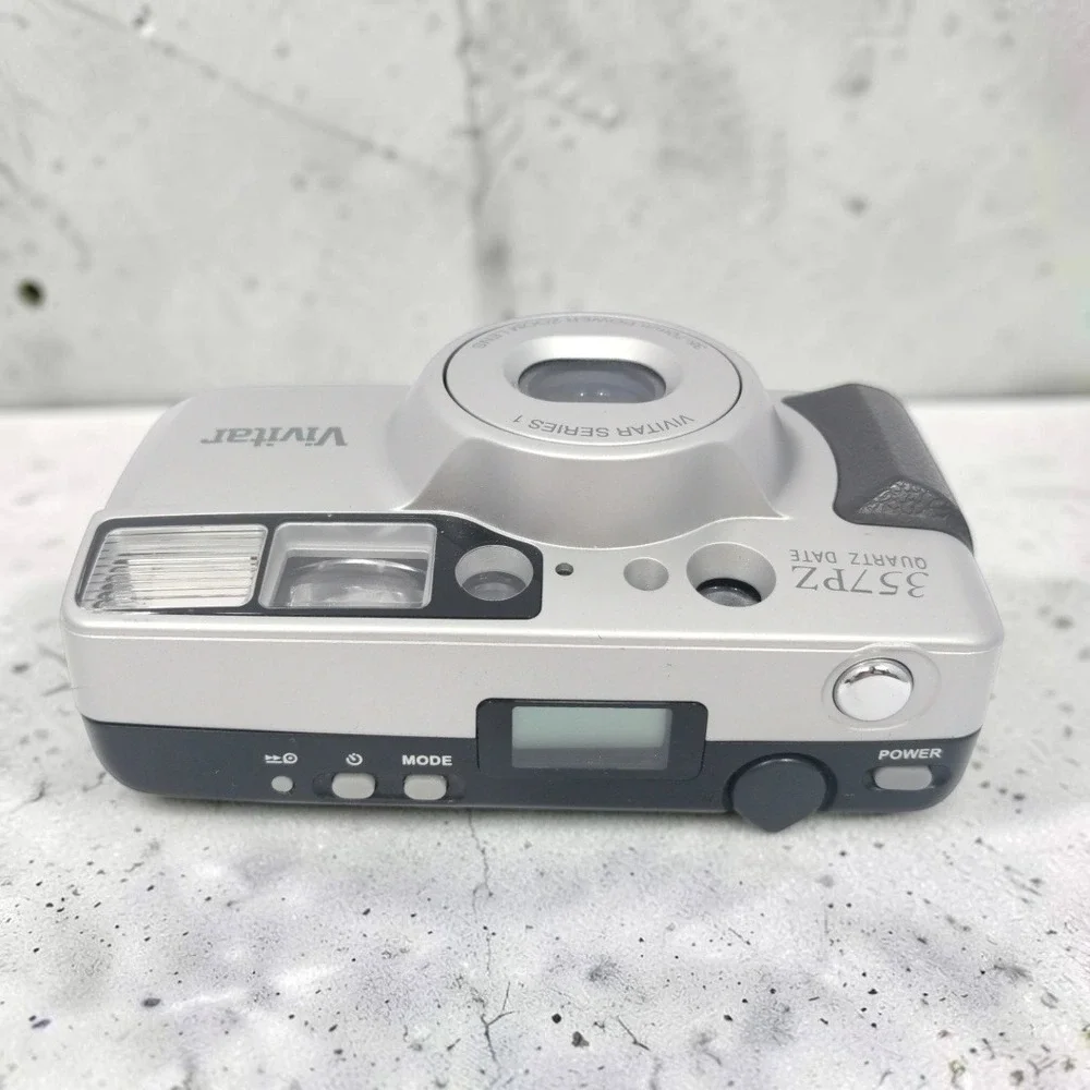 VTG Vivitar Series 1 357PZ Quartz Date 35mm Point & Shoot Camera 35-70mm Zoom